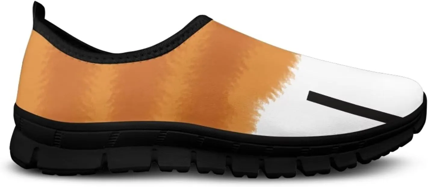 Low-Cut Animals Design Casual Shoes - Women's Walking Shoes, Tennis Shoes, Polyester Fabric Shoes
