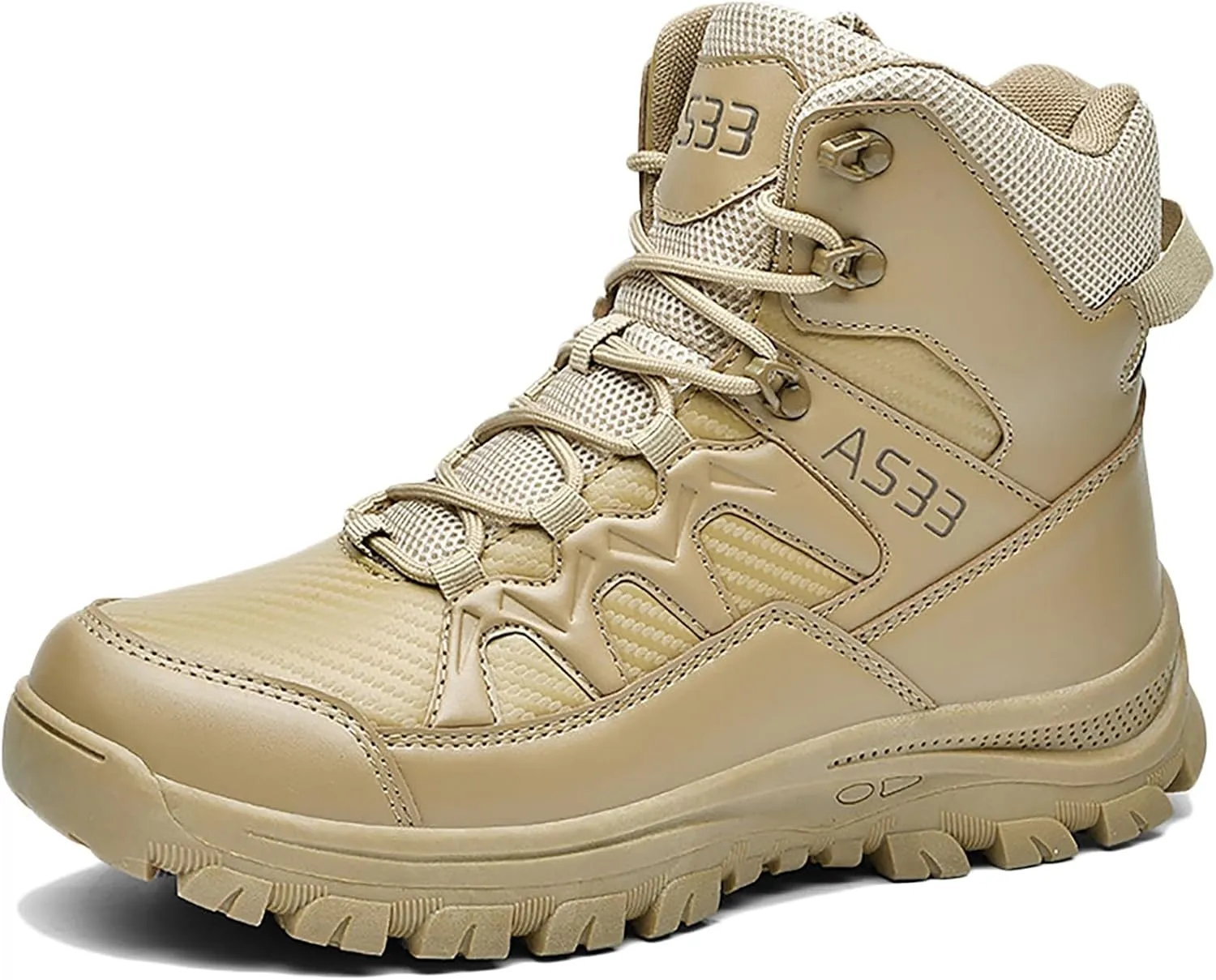 Men Lightweight Army Boots Waterproof Hiking Boots Military Boots Tactical Boots Combat Boots Breathable Police Patrol Boots