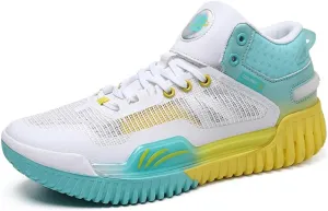 Men Shoes Men Casual Shoes Walking Shoes Men's Sports Shoes Basketball Shoes Casual Shoes Sneakers Shoes Men Work Cross Shoes (7,White Green)