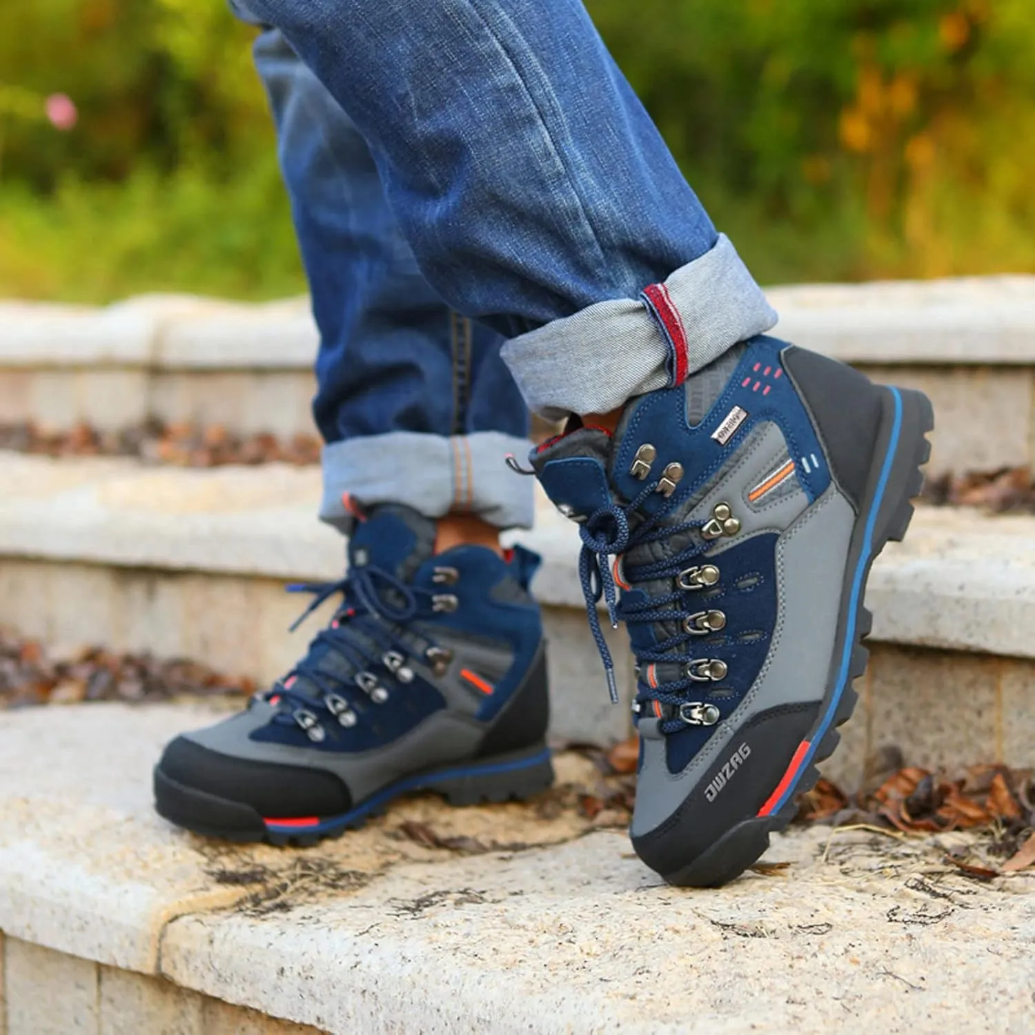 Men Shoes Non-slip and Wear-resistant Climbing Boot Safe and Comfortable Outdoor Traving Shoes Mens Hiking Boots