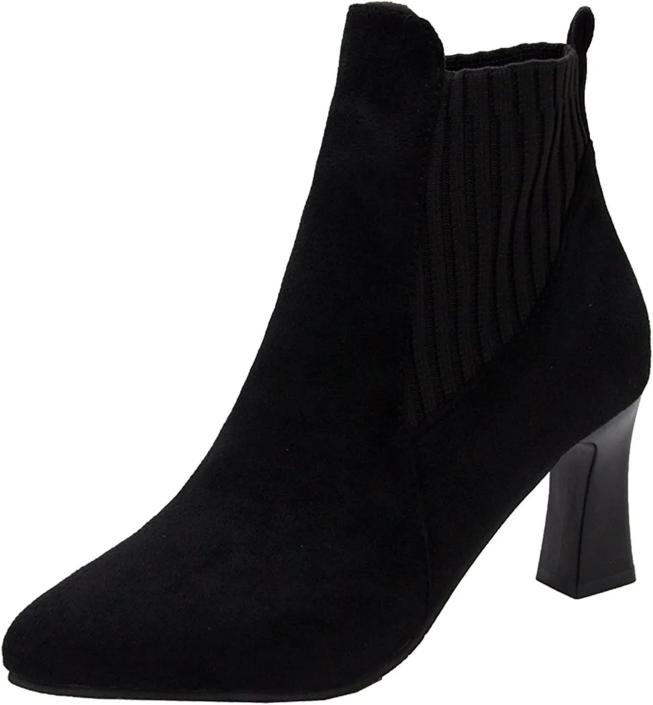 Mens Ankle Boots Womens Boot Leather Booties Cute Black Womens Black Booties and Ankle Boots Boot for Sprained Ankle Right Foot Small