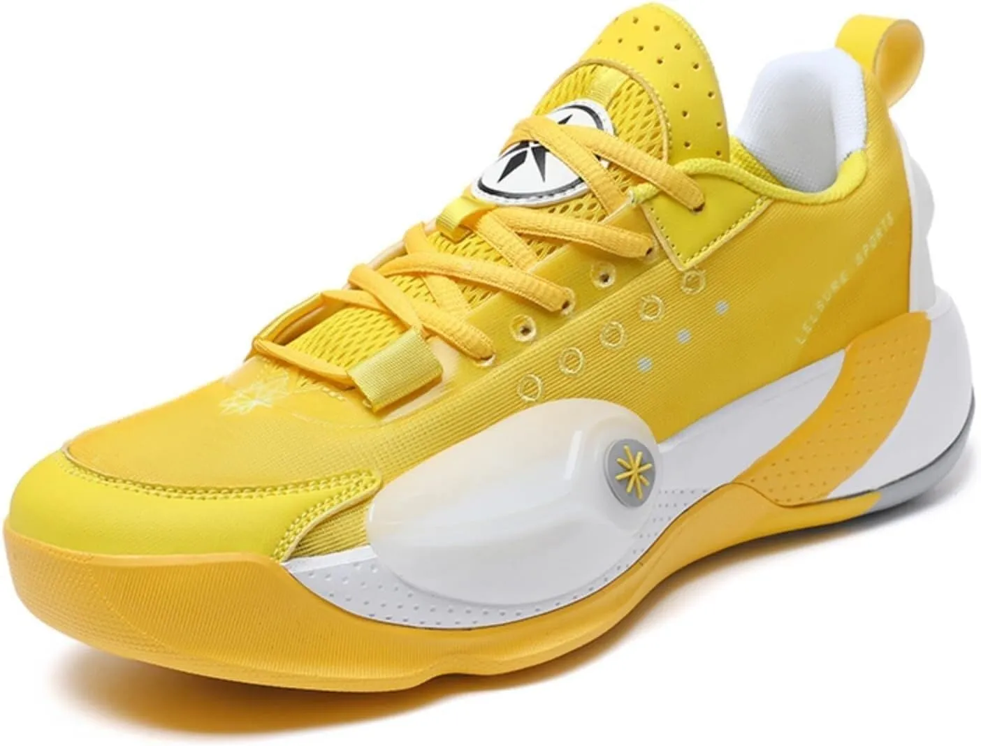 Men's Basketball Shoes Lightweight Mesh Fabric Fashionable Anti Slip Sports Running Boots