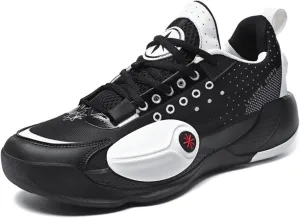 Men's Basketball Shoes Lightweight Mesh Fabric Fashionable Anti Slip Sports Running Boots