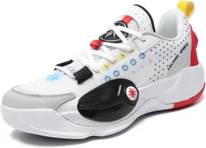 Men's Basketball Shoes Lightweight Mesh Fabric Fashionable Anti Slip Sports Running Boots