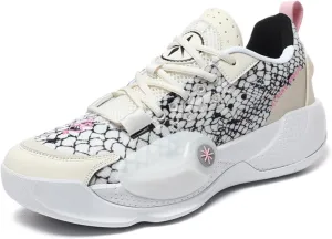 Men's Basketball Shoes Lightweight Mesh Fabric Fashionable Anti Slip Sports Running Boots