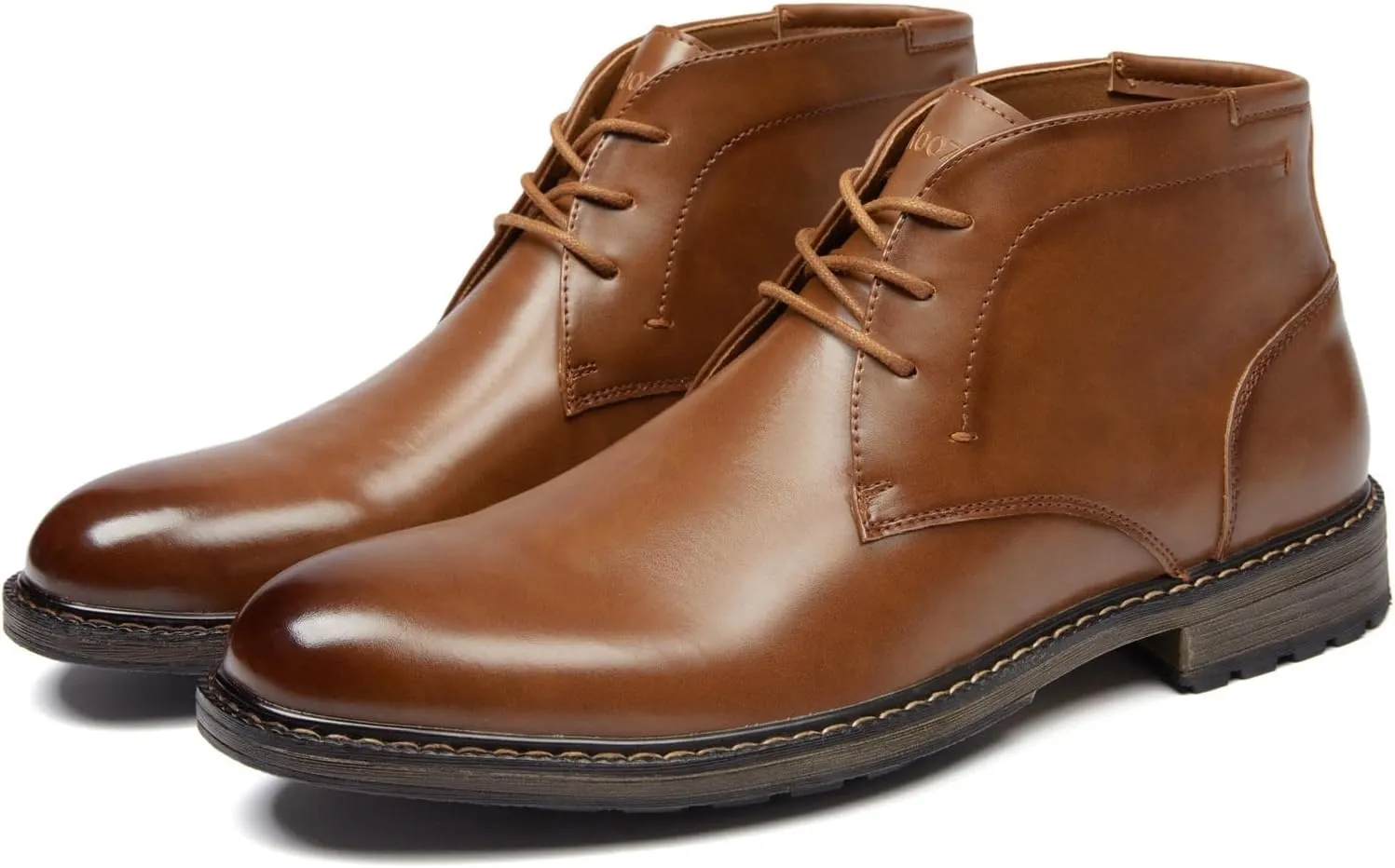 Men's Boots Lace-Up Casual Chukka Boots Oxford Dress Boots for Men.