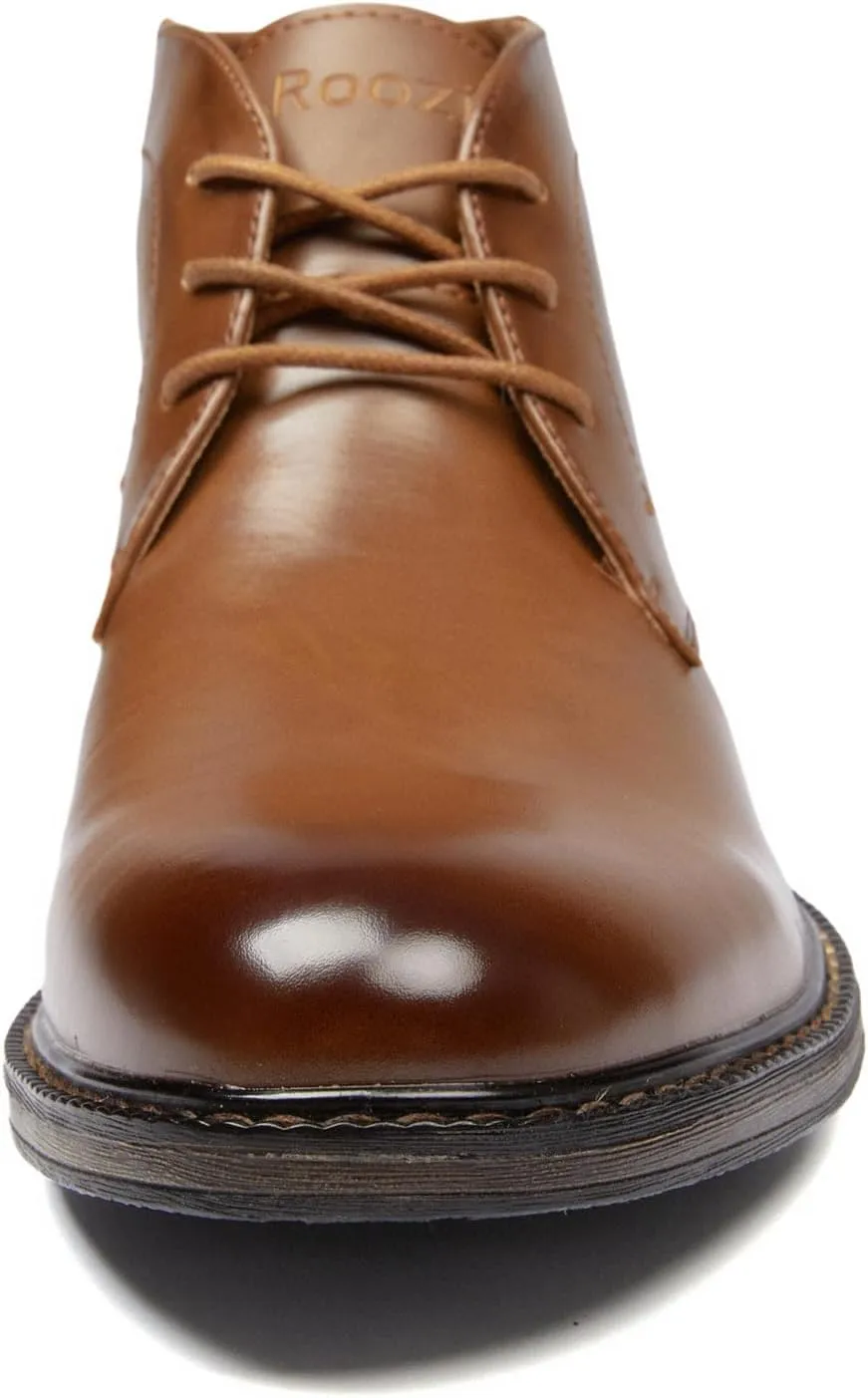 Men's Boots Lace-Up Casual Chukka Boots Oxford Dress Boots for Men.