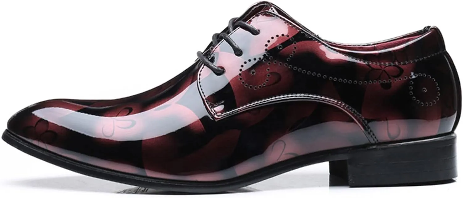 Mens Casual Leather Shoes Size 11 Classical Style Shoes For Men Slip On PU Leather Low Rubber Sole Block Heel Work Designer Leather Shoes for Men
