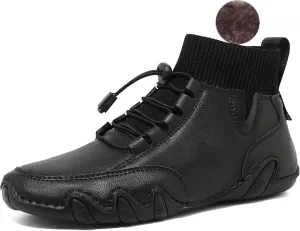 Men's Classic Italian Handmade Chukka Boots Fashion Comfort Slip Resistant Outdoor Hiking Driving Ankle Boots