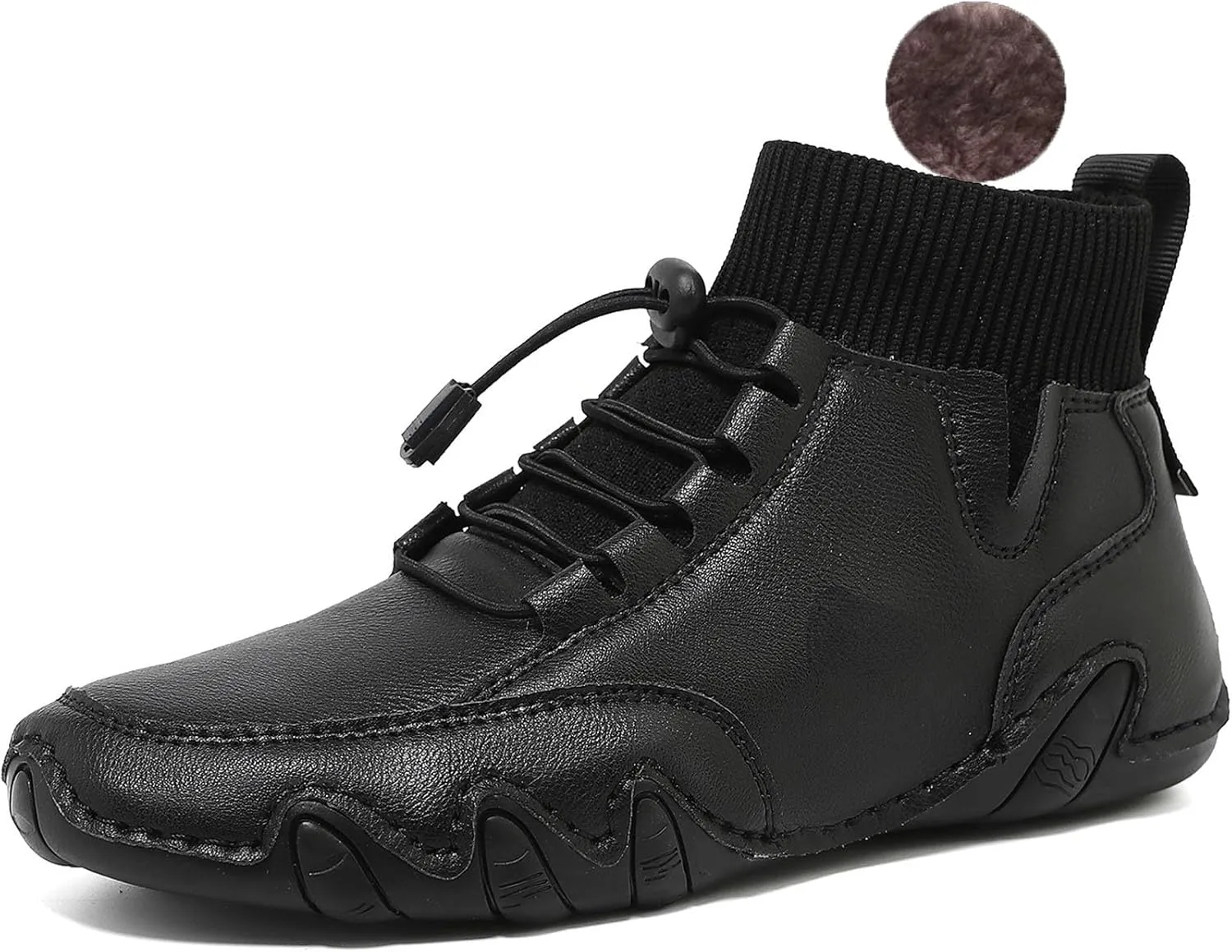 Men's Classic Italian Handmade Chukka Boots Fashion Comfort Slip Resistant Outdoor Hiking Driving Ankle Boots