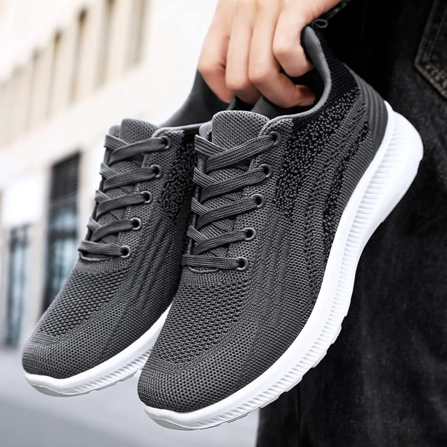Men's Fashion Sneakers Mens Walking Shoes Slip on Shoe for Men Tennis Shoe for Men Lightweight Sport Sneaker
