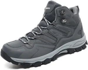 Men's Hiking Shoes, Breathable High Top Climbing Hiking Shoes, Outdoor Trekking Camping Boots, Waterproof Women's Hiking Boots