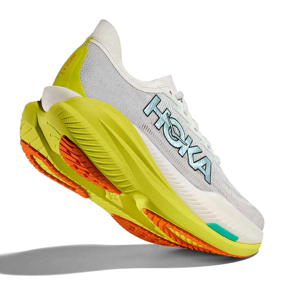 Men's Mach X2 Running Shoe - Frost/Citrus - Regular (D)