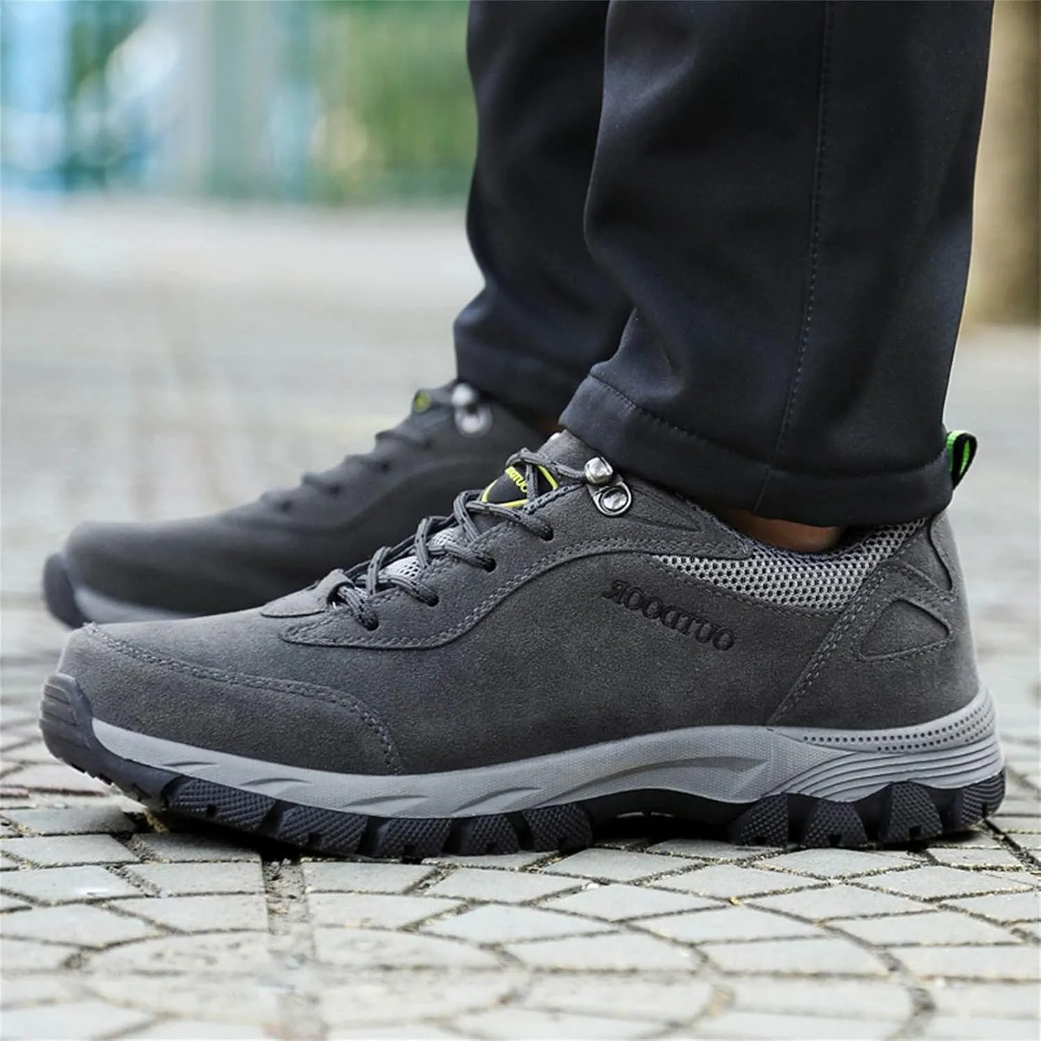 Men's Slip on Walking Running Shoes Outdoor Casual Hiking Sneakers Comfort Non Slip Work Sport Athletic Shoes