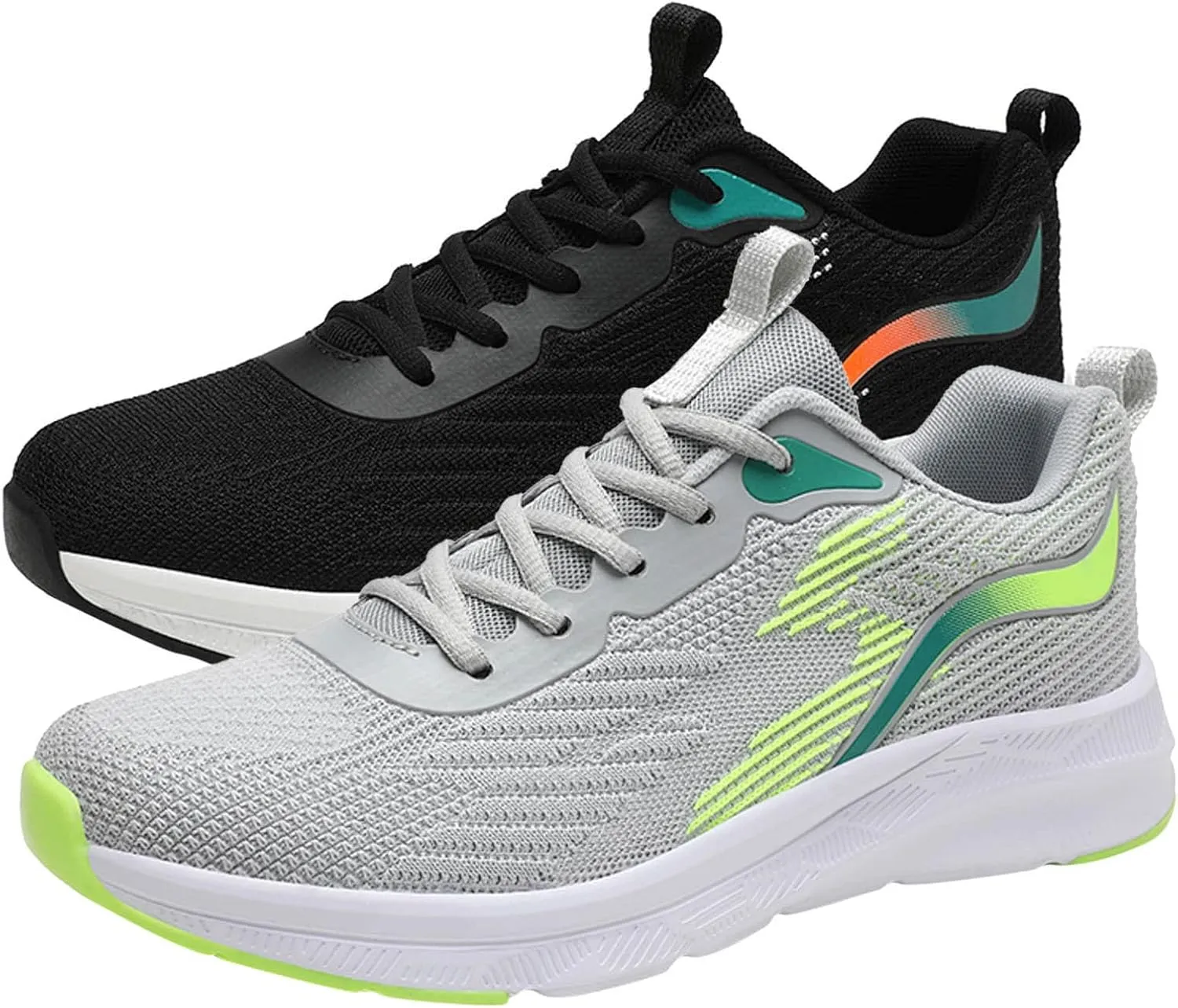 Mens Walking Shoes Non Slip Breathable Athletic Tennis Running Shoes Comfortable Flat Bottom Sneaker Men Hiking Shoes