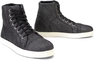 Milwaukee Leather Men's Motorcycle Reinforced Street Biker Casual Riding Shoes Leather Suede Canvas - 9.5