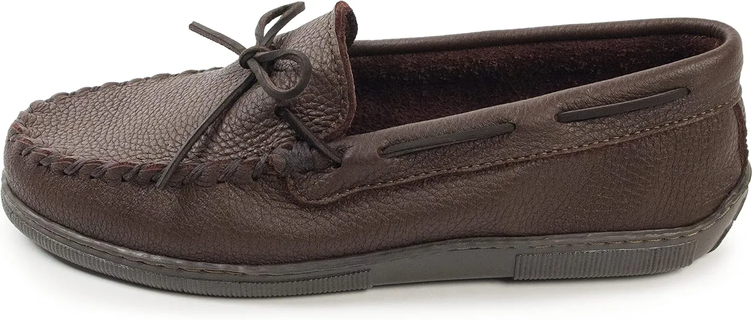 Minnetonka Men's Moosehide Leather Moccasins