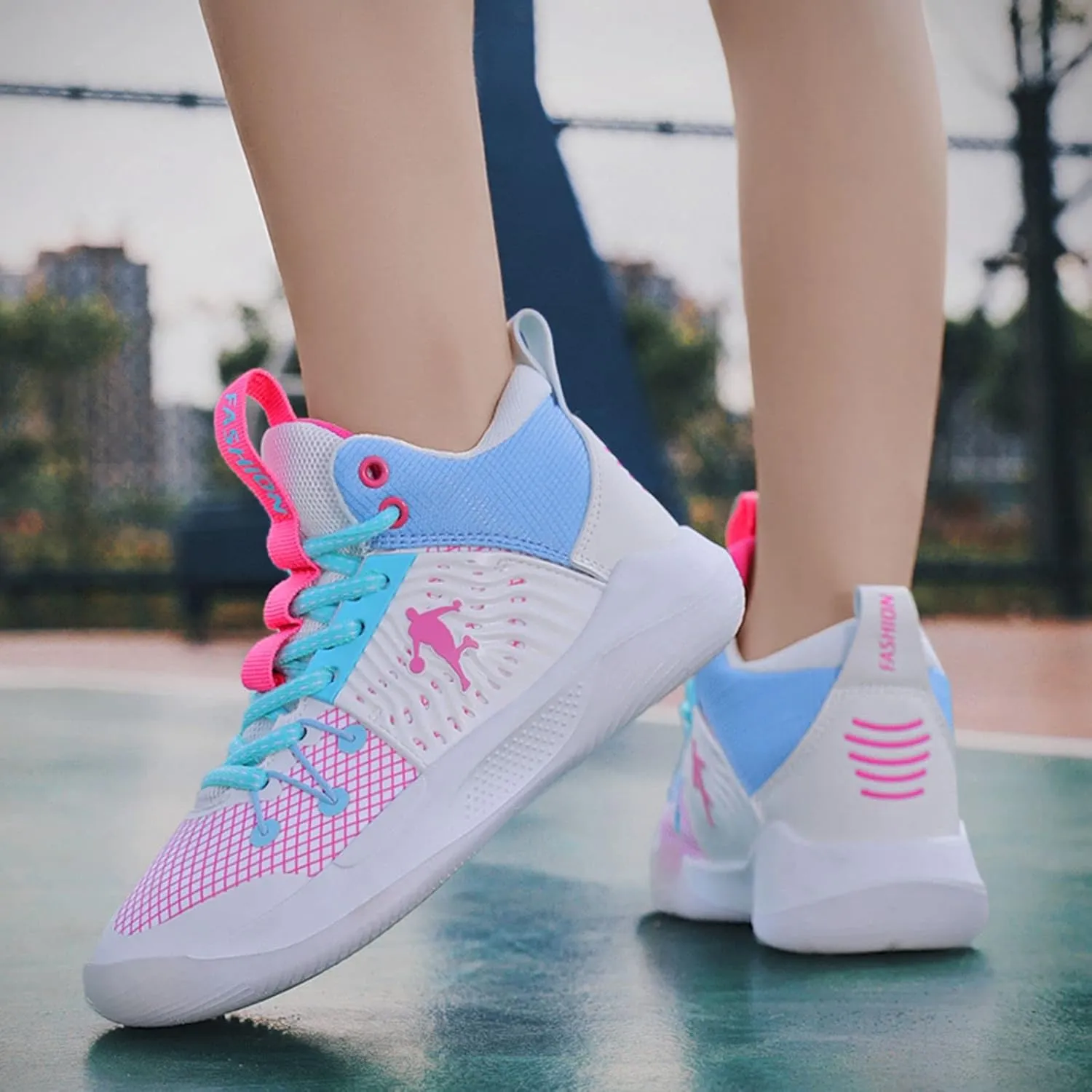 New Children's high top Basketball Shoes