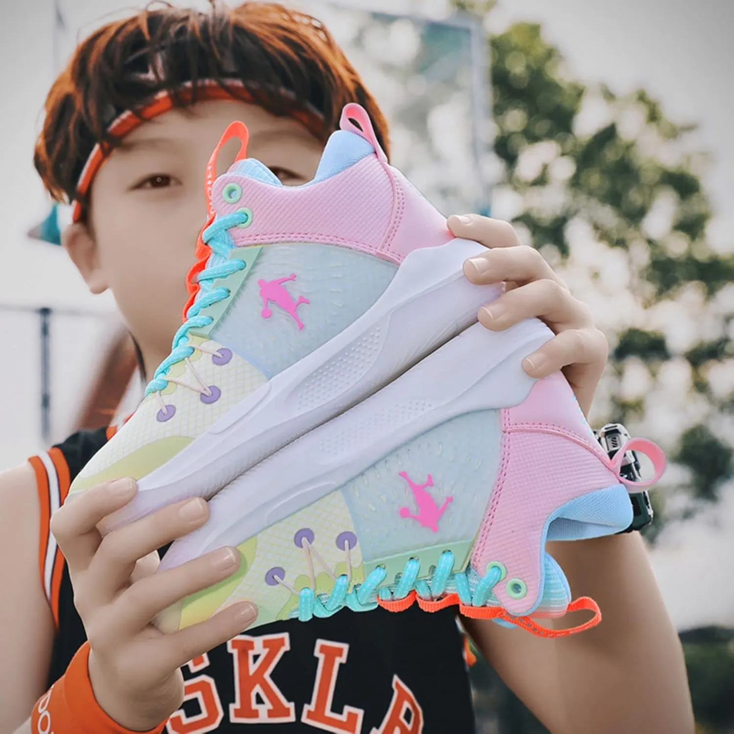 New Children's high top Basketball Shoes