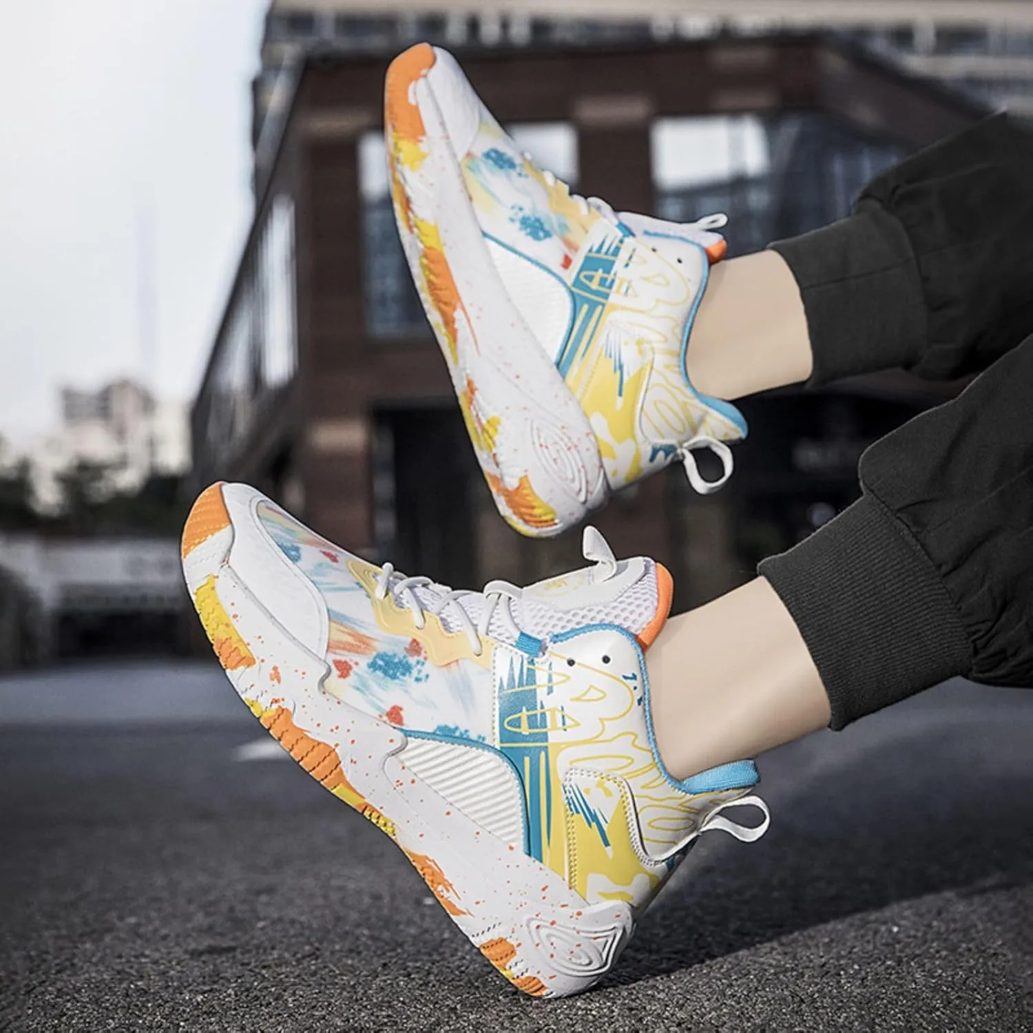 New wear-Resistant high top Basketball Shoes