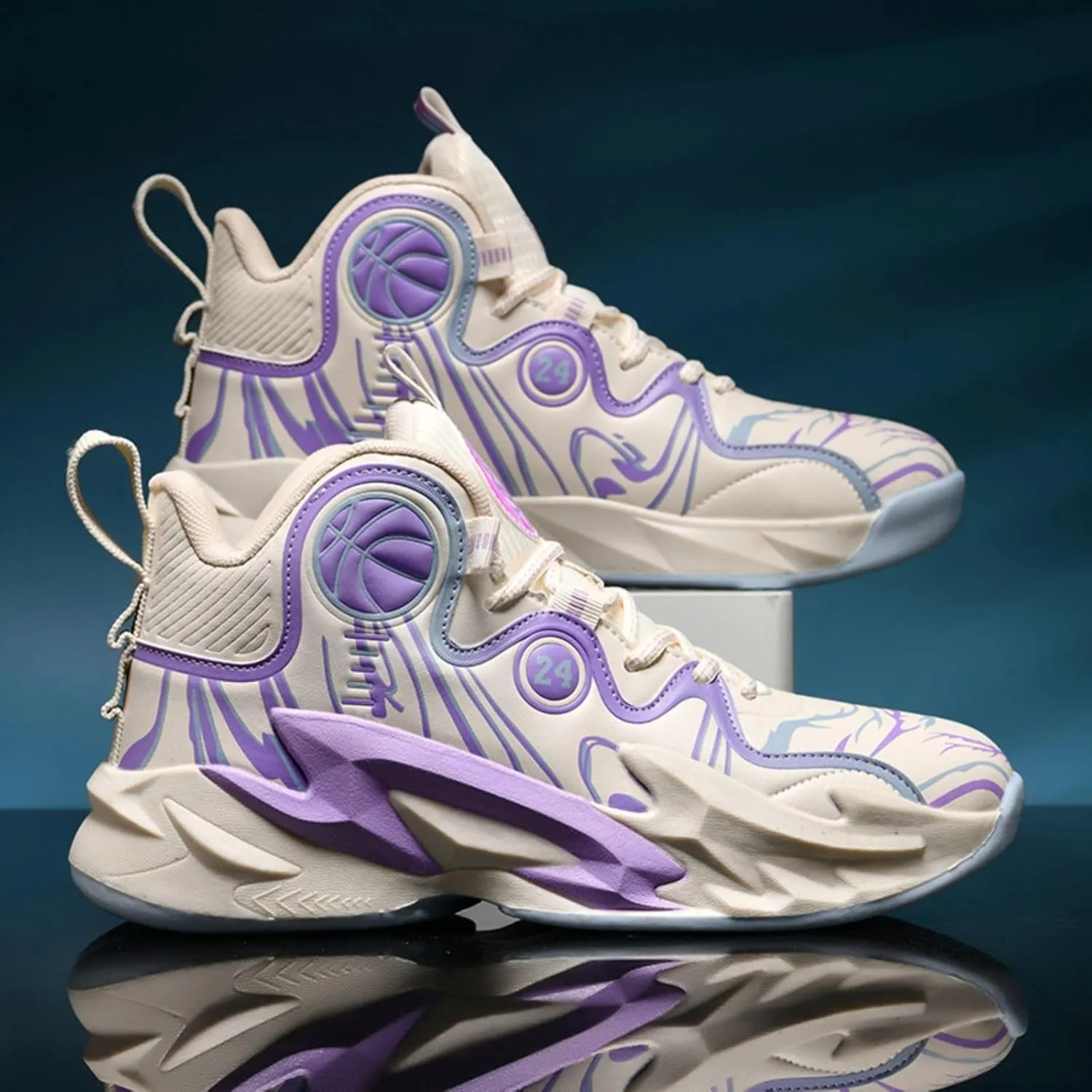 New wear-Resistant high top Basketball Shoes