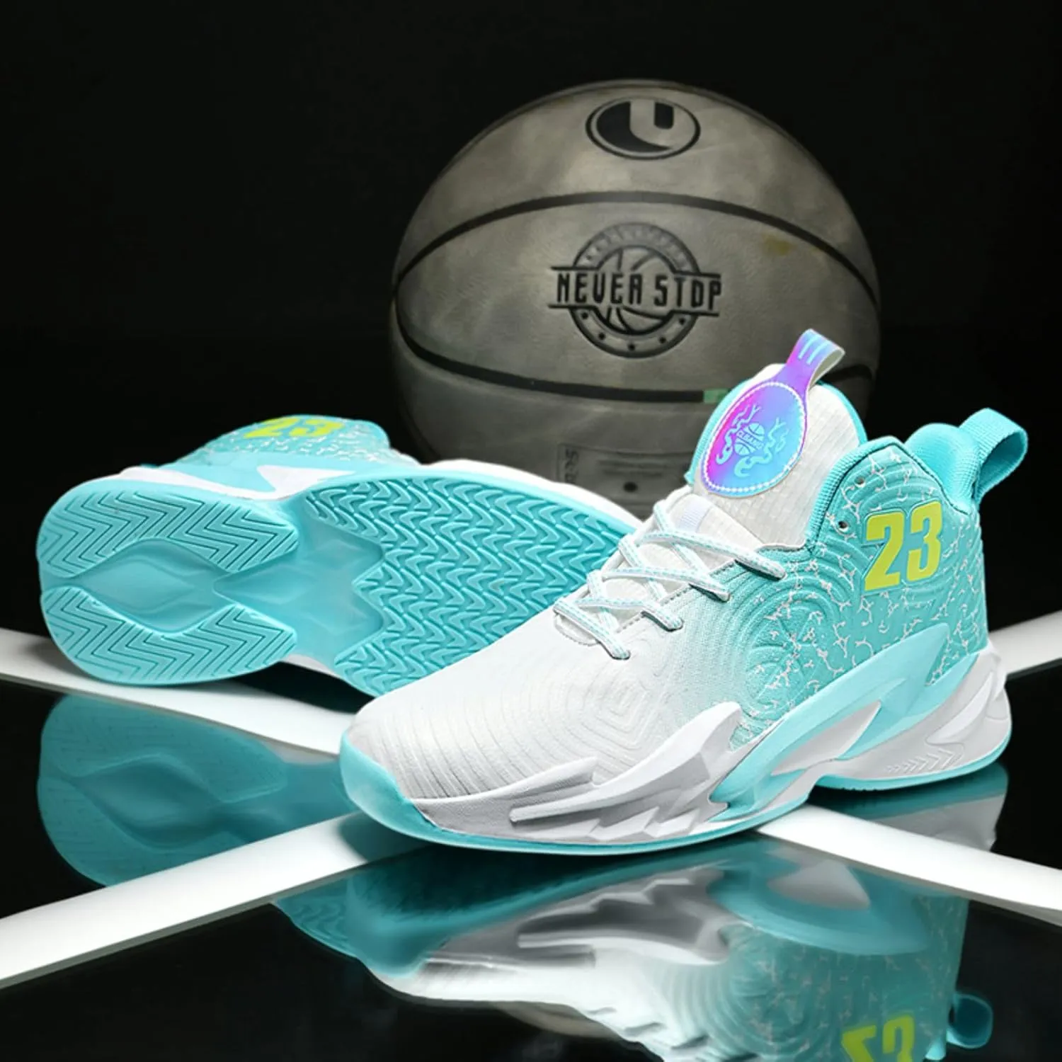 New wear-Resistant high top Basketball Shoes