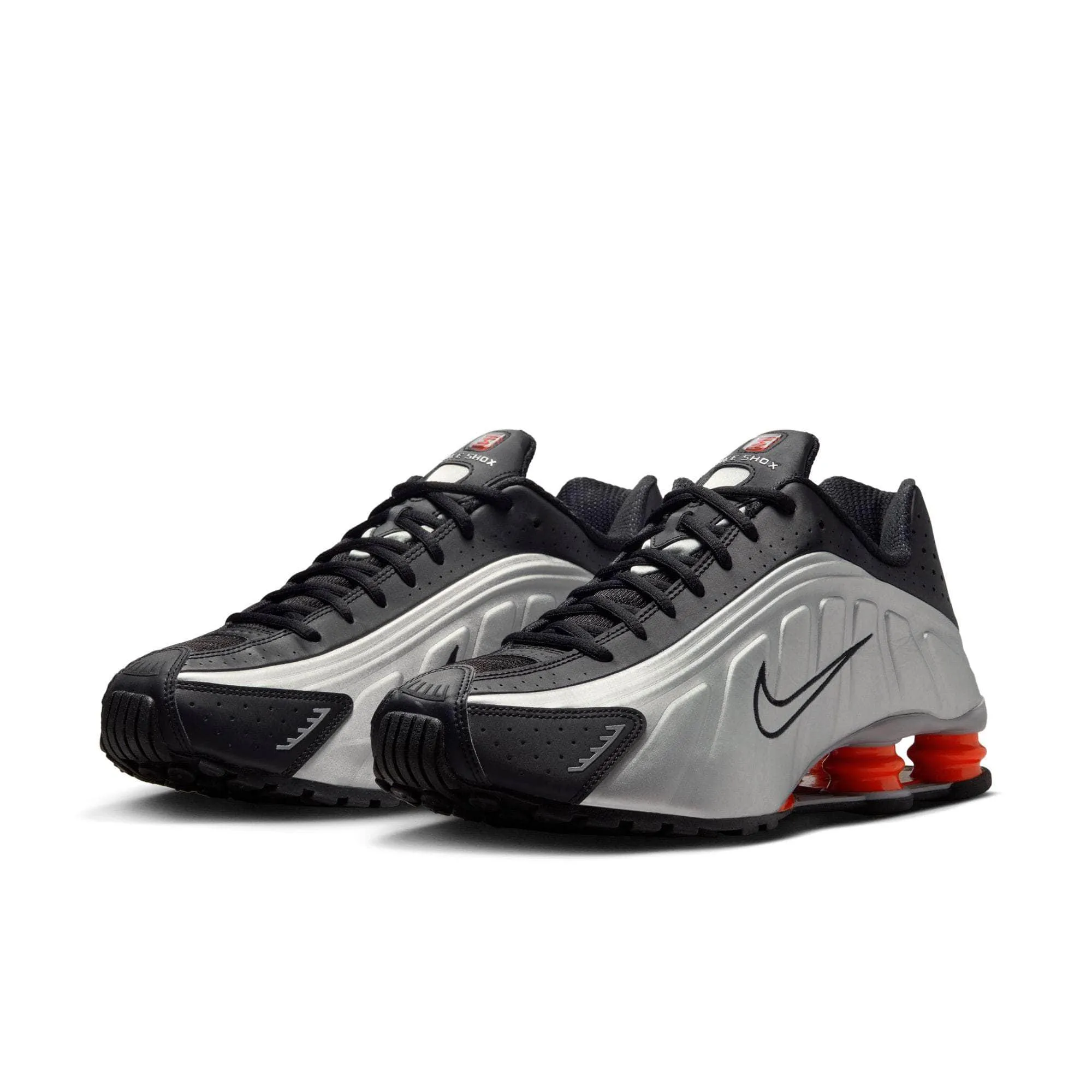 Nike Shox R4 "Black Metallic Silver" - Men's