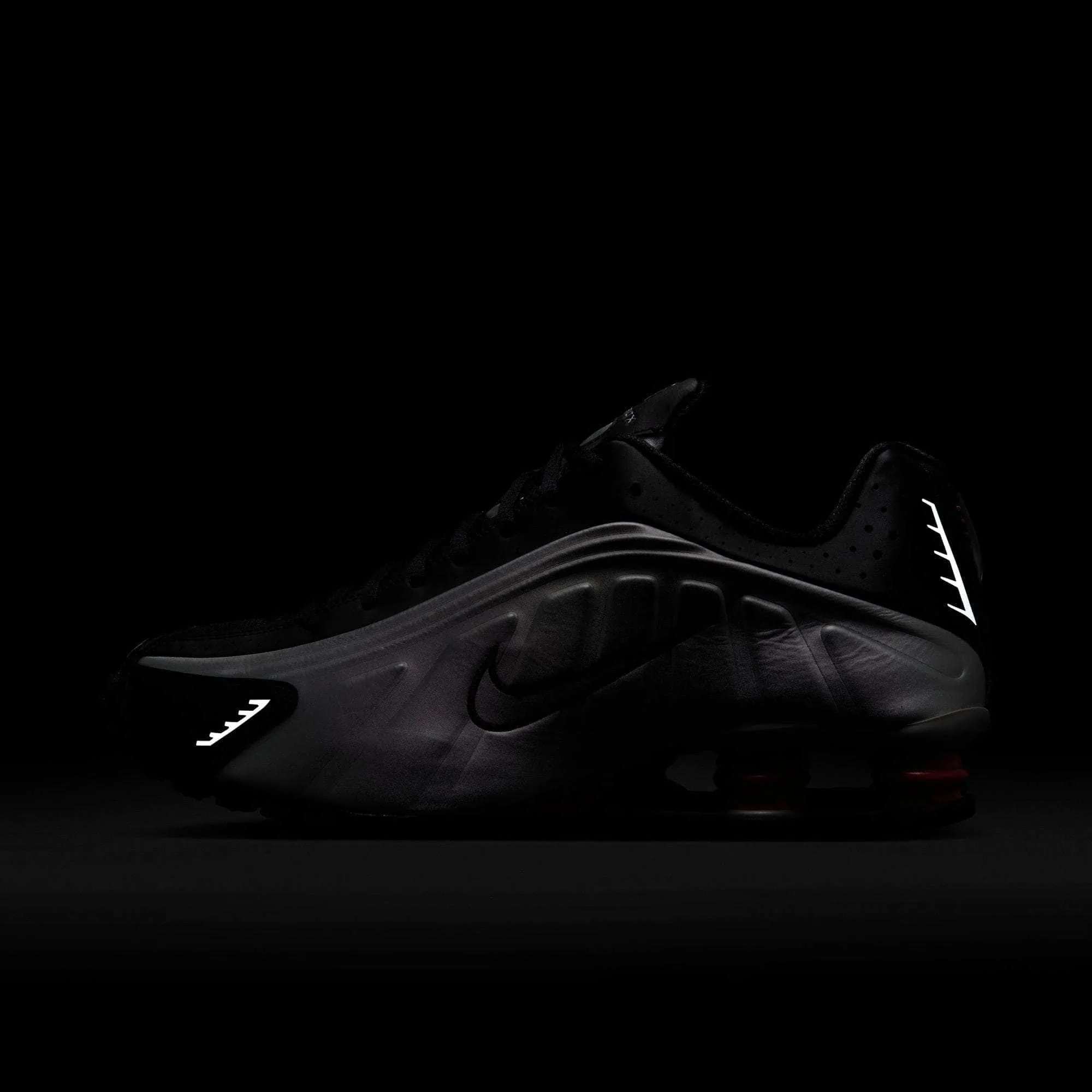 Nike Shox R4 "Black Metallic Silver" - Men's