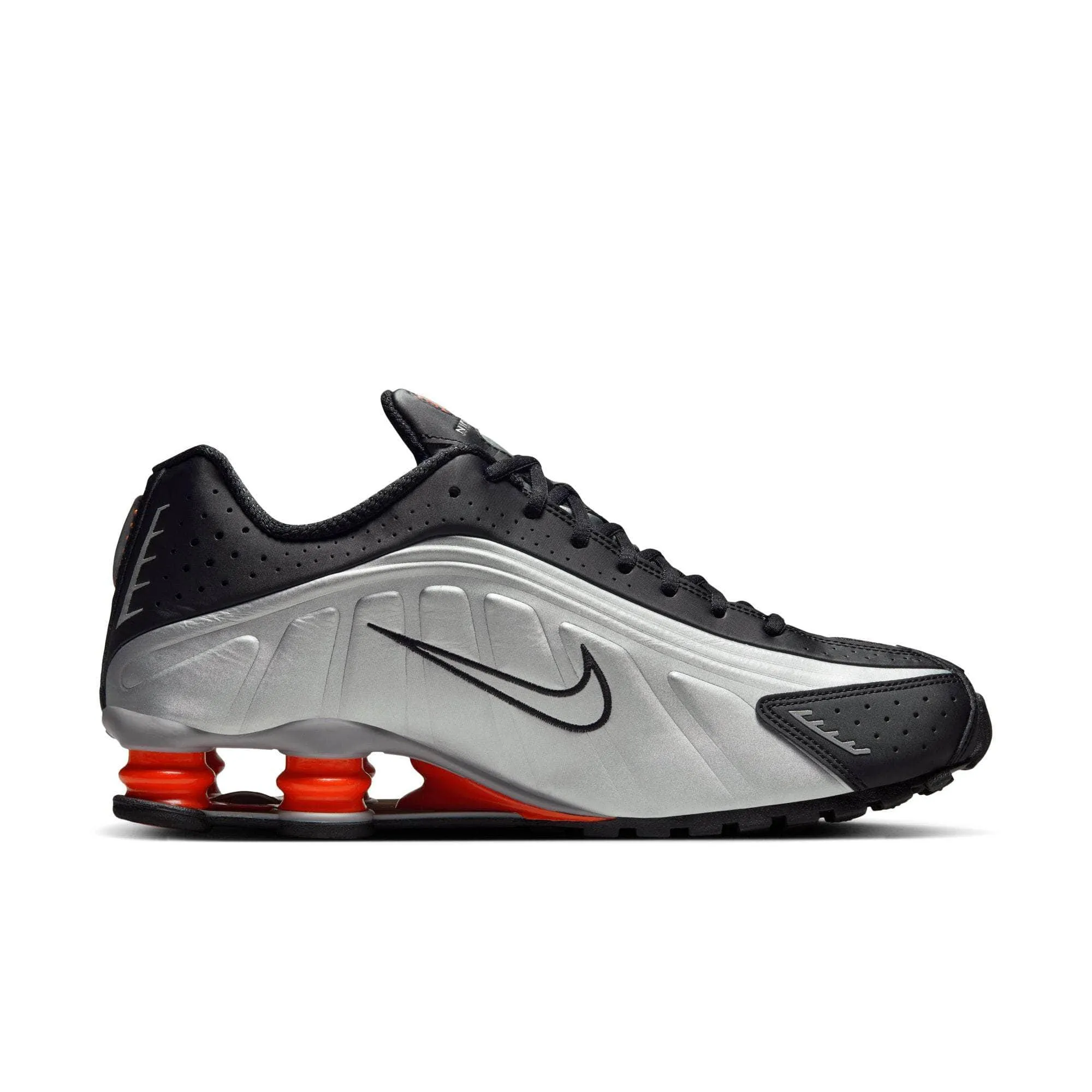 Nike Shox R4 "Black Metallic Silver" - Men's