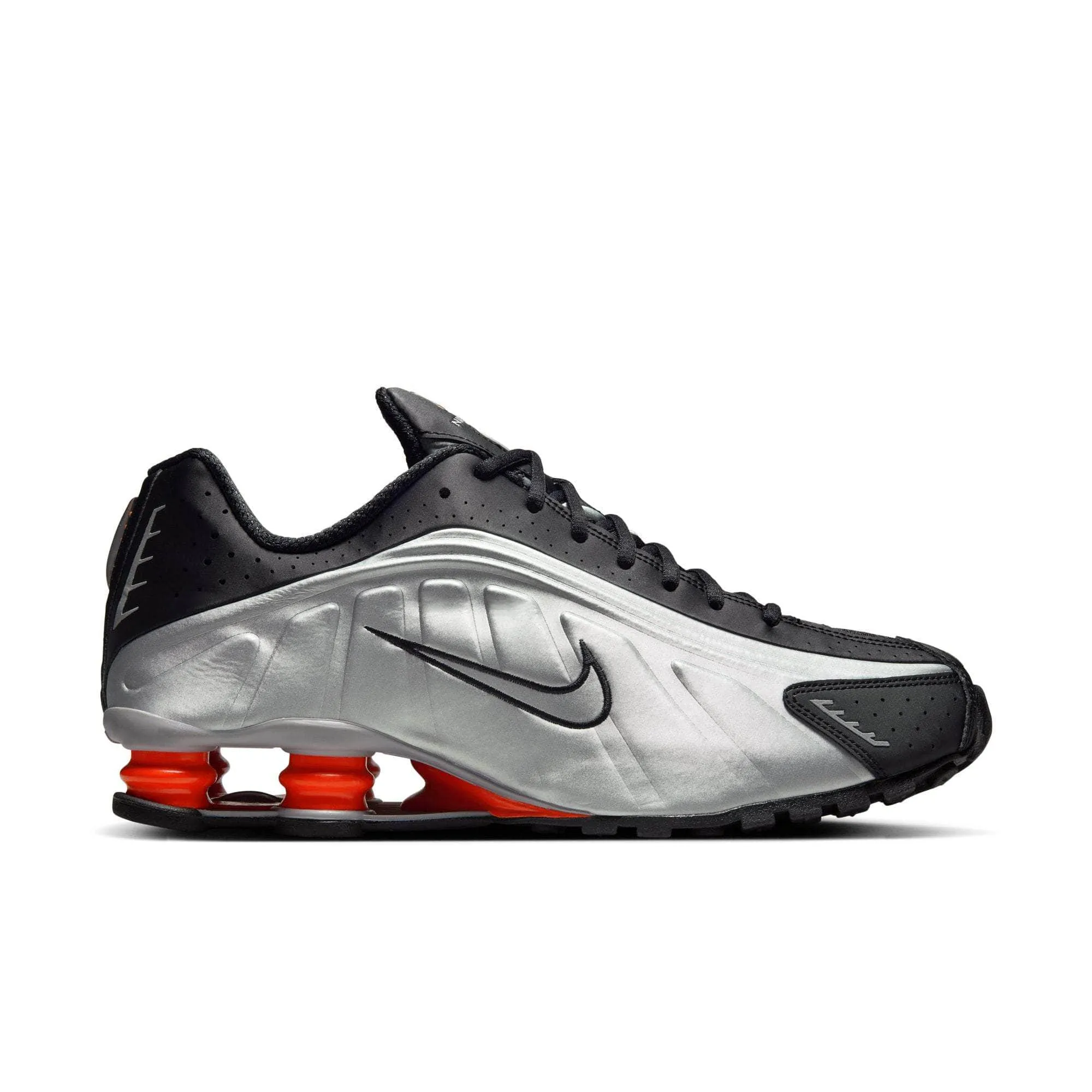 Nike Shox R4 "Black Metallic Silver" - Men's