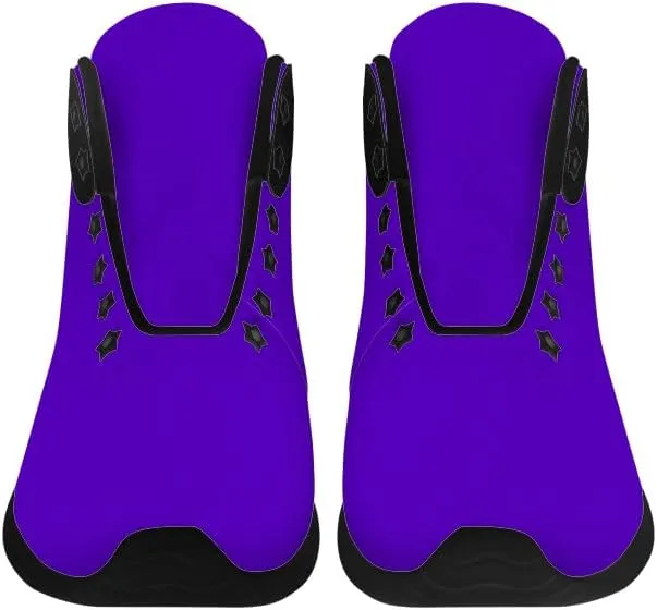 Purple Shoes for Women Men High Top Sneakers High Top Shoes Gifts for Men Women