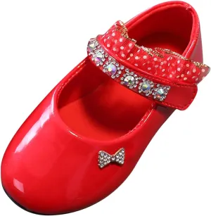 ??rystal Lace Princess Mary Jane Dress Shoes Princess Low Heel Dance Shoes Par??y Wedding Slip On Ballet Flat??