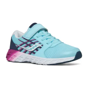 Saucony Wind A/C 2.0 | Blue/Pink Kids Sneakers
