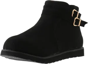 SBGMoSJ Ankle Boots for Women Low Heel Round Toe Women Ankle Boots Low Heel Wide Width Wide Ankle Boots for Women Beige Booties for Women Flat Vintage Ankle Boots Men