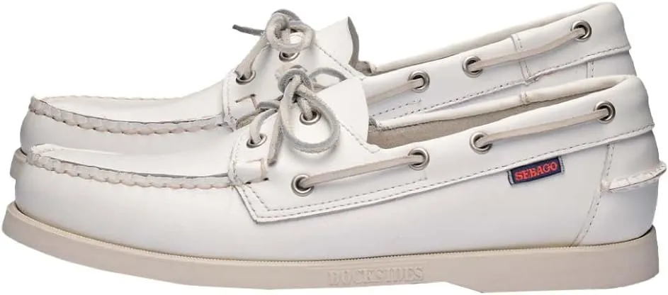 Sebago Portland Boat Shoes - Full-Grain Leather Moccasins, Handsewn with Leather Sock Lining and Non-Marking, Slip-Resistant Sipped Rubber Outsoles
