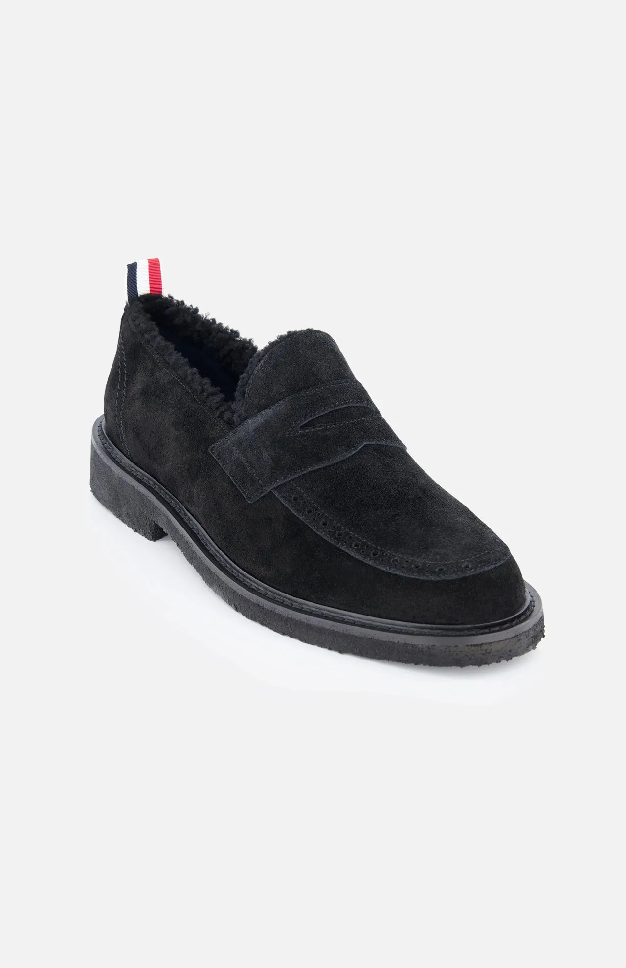 Shearling Lined Penny Loafer