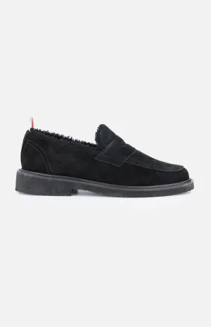 Shearling Lined Penny Loafer