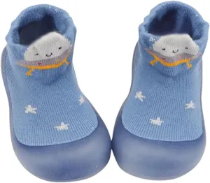 Shoes for Boys, 0-4 Years Toddler Newborn Boys Girls First Walking Shoes Indoor Cute Casual Elastic Socks Shoes