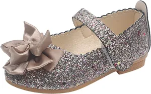 Shoes for Kids,Baby Girls Princess Shoes Bowknot Shoes Infant Sandals Bling Dancing Shoes Baby Girls Shoes 1-12 Years