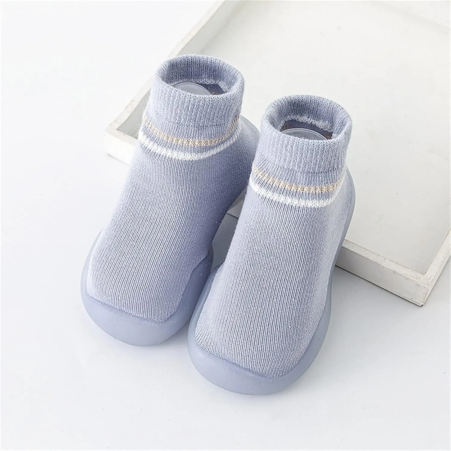 Shoes for Kids,Shoes for Kids Sock Shoes Anti-Slip Fuzzy Slipper Soft Indoor Boy Shoes 0-3 Years