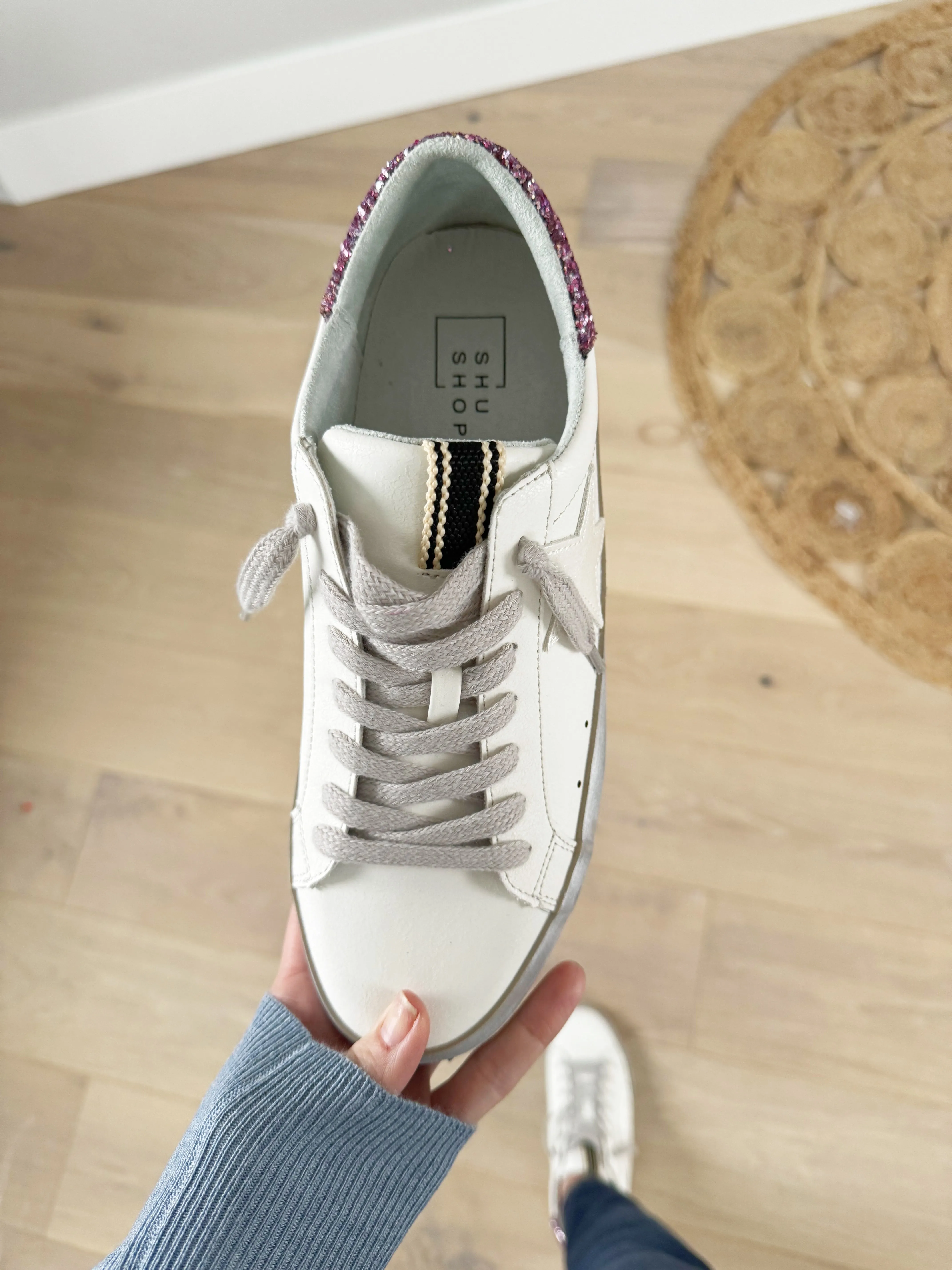 Shushop Paula Sneakers in Pearl