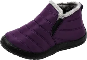 Snow Boots for Women Waterproof Size 12 Womens White Snow Boots Size 12 Waterproof Winter Boots Woman Womens Duck Boots Waterproof Insulated Wide Botas Waterproof Para Mujer FrO Extremo