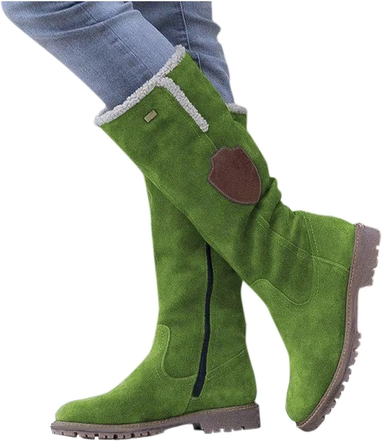 Snow Boots for Women Wide Width Snow Boots for Women Waterproof Size 11 Warm Winter Boots Women Brown Winter Boots for Women Leather Botas Negras Para Mujer Invierno