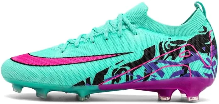 Soccer Cleats Shoes Men's High Top Soccer Shoes Men High-Top Students Game Sports Training