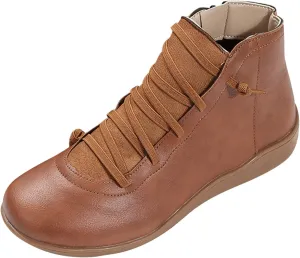 Tan Booties for Women Ladies Boots Heeled Ankle Boots for Women Womens Business Boots for Women Ankle Booties Extra Wide Width Walking Boot for Sprained Ankle Womens Small Left Foot