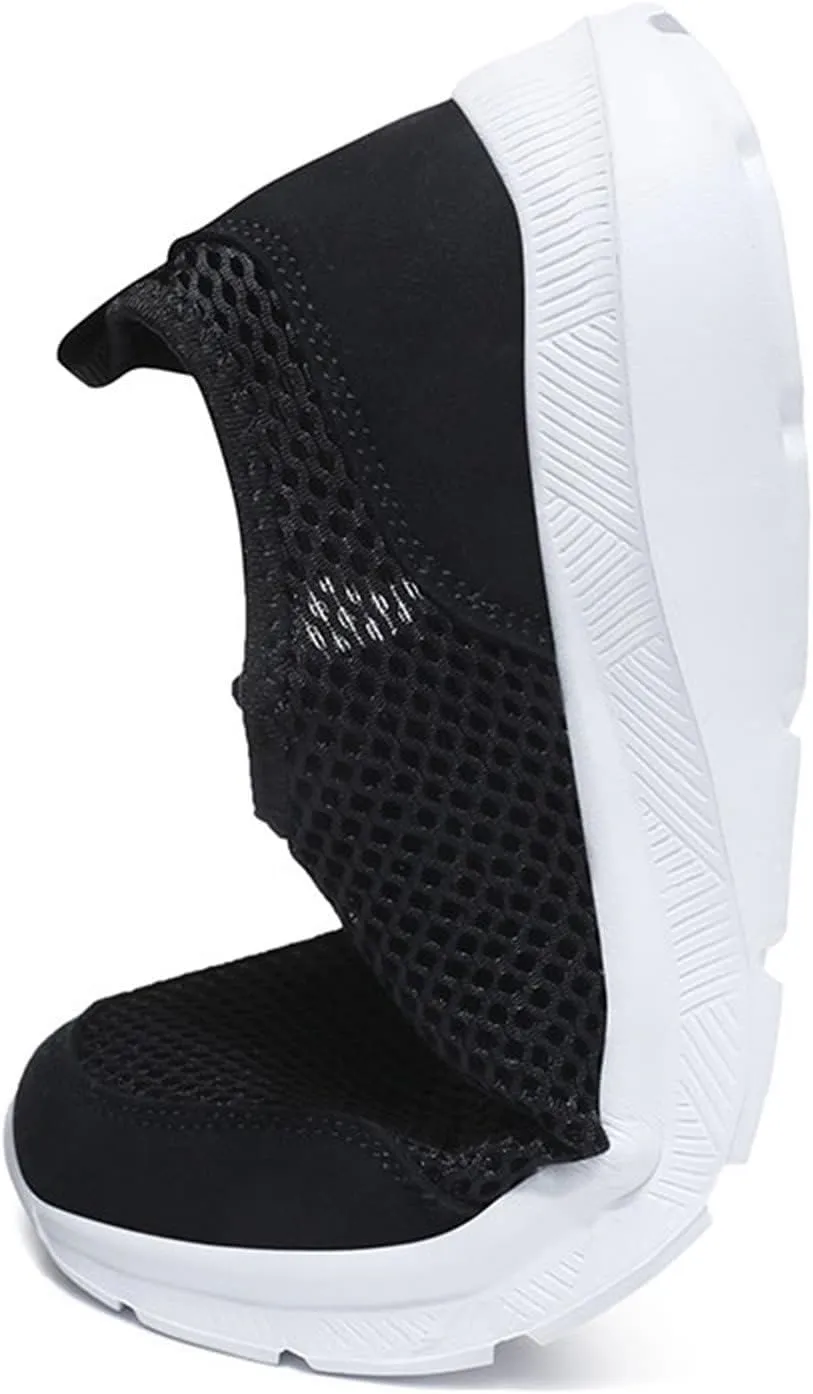 Tennis Running for Men Non Slip Mens Slip On Walking Shoes Lightweight Sneakers Breathable Tennis Shoes Casual Work Shoes