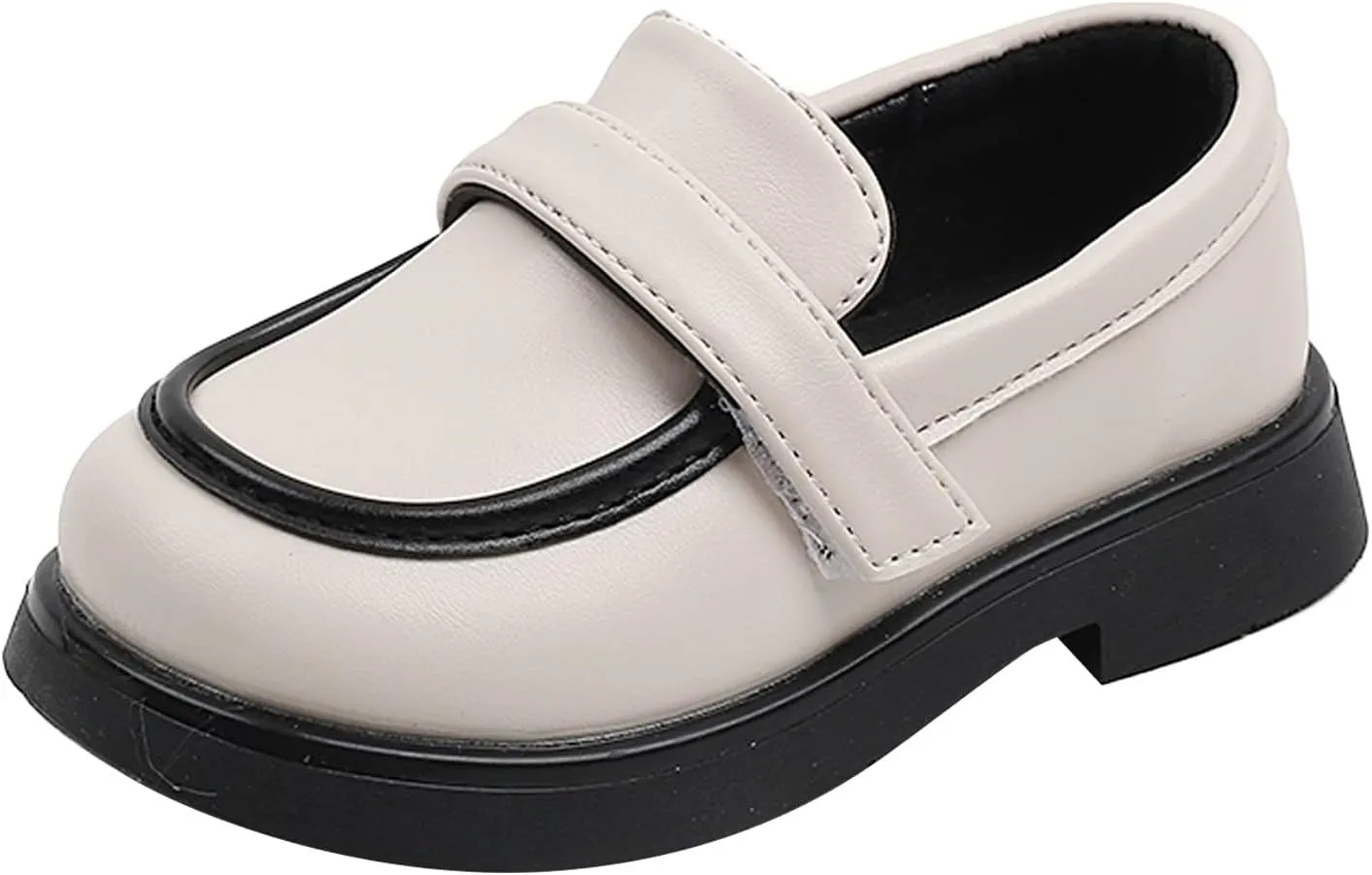 Toddler Boys Girls Dress Shoes PU Leather Wedding School Loafer Boys Dress Shoes Children Leather Shoes Quilted