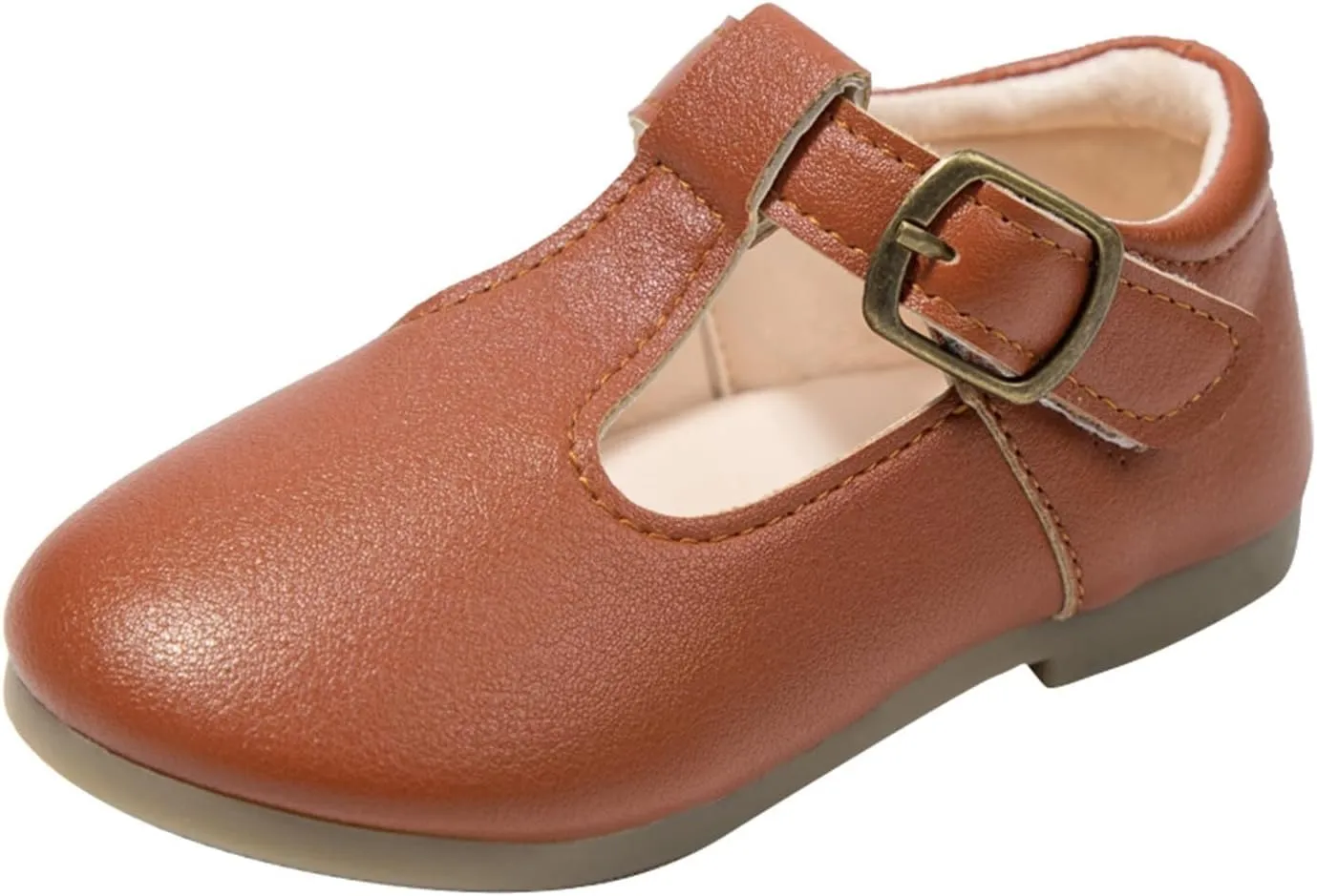 Toddler Little Girls Mary Jane Dress Shoes School Oxford for Girls Flat?? Wedding Part?? T-Strap Uniform Shoes