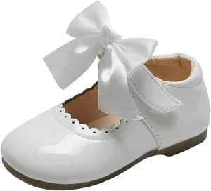 Toddler Little Girls Part?? Dress Shoes Slip On Mary Jane Ballerina Flat?? Flower M??ccasin?? Shoes for School Wedding