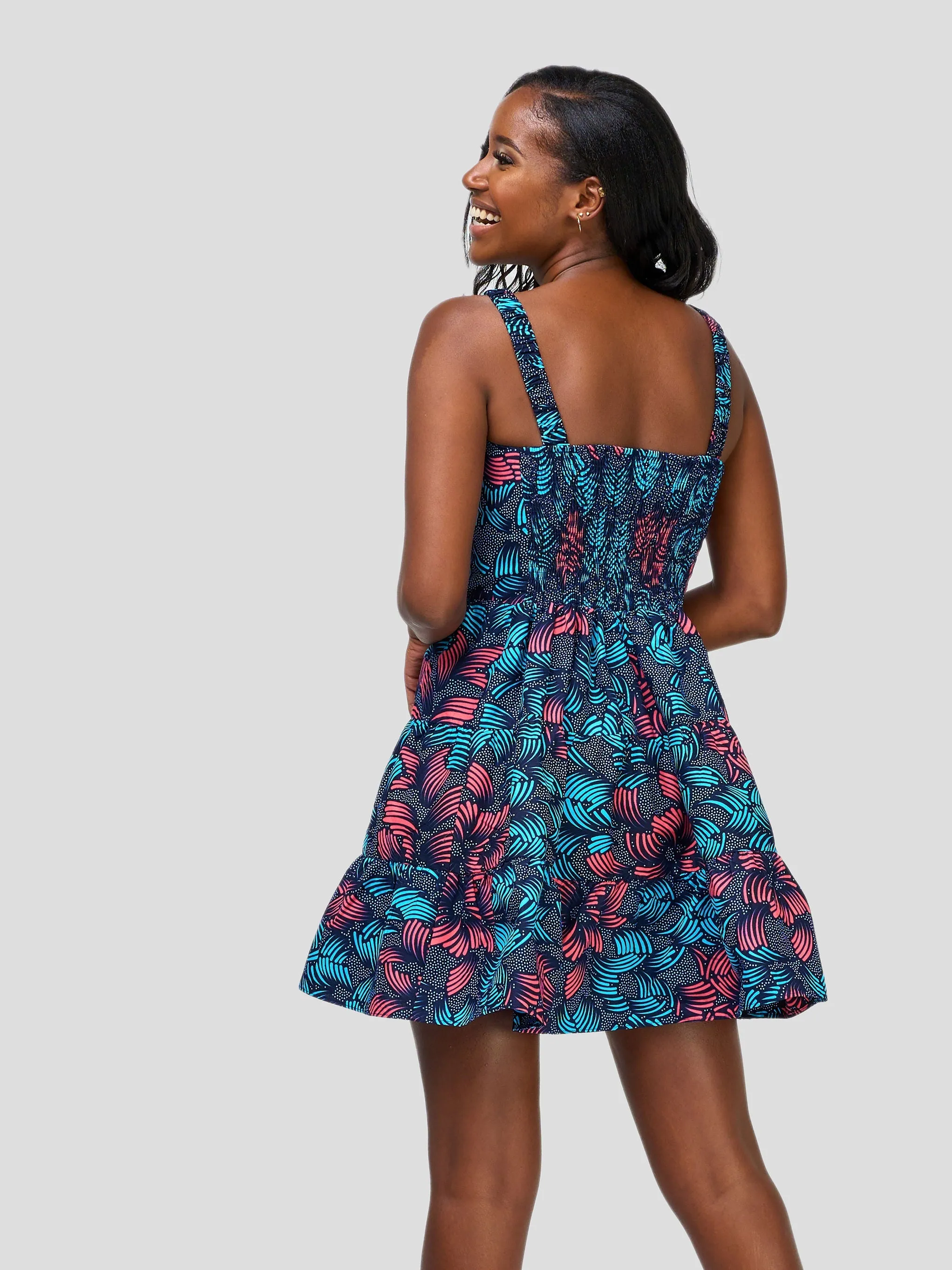 Vivo Strappy Sun Dress - Bahari